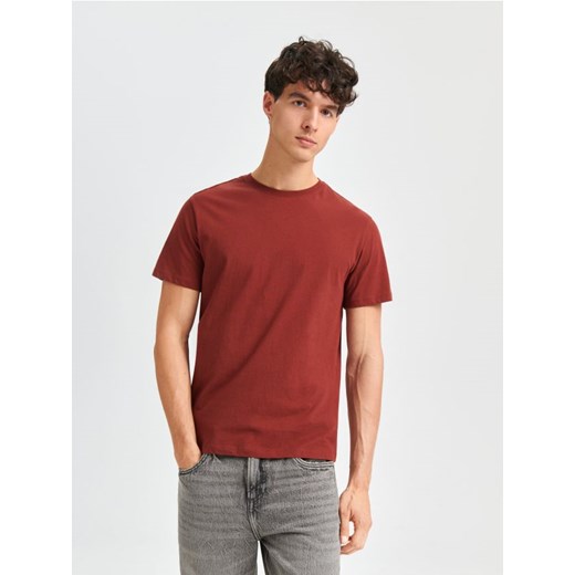 Sinsay - Koszulka - czerwony ze sklepu Sinsay w kategorii T-shirty męskie - zdjęcie 167782124