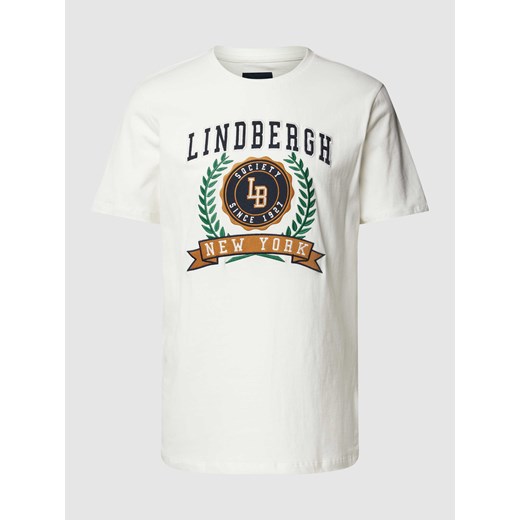 T-shirt z haftem ze sklepu Peek&Cloppenburg  w kategorii T-shirty męskie - zdjęcie 167785081
