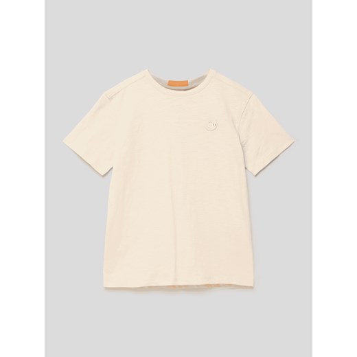 T-shirt z nadrukiem z logo ze sklepu Peek&Cloppenburg  w kategorii T-shirty chłopięce - zdjęcie 167785364