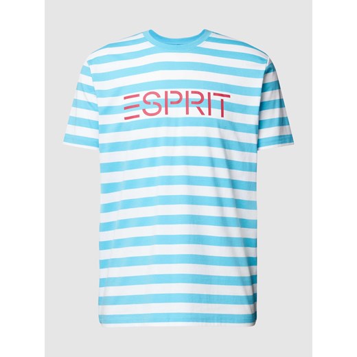 T-shirt męski z okrągłym dekoltem Esprit XL wyprzedaż Peek&Cloppenburg 