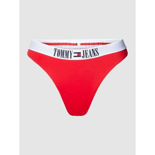 Figi bikini z elastycznym paskiem z logo Tommy Jeans L promocja Peek&Cloppenburg 