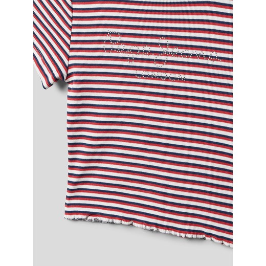 T-shirt ze wzorem w paski model ‘NAZAIRE’ Pepe Jeans 140 okazyjna cena Peek&Cloppenburg 