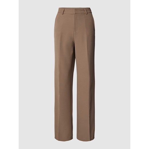 Spodnie materiałowe z zakładkami ze sklepu Peek&Cloppenburg  w kategorii Spodnie damskie - zdjęcie 167791693