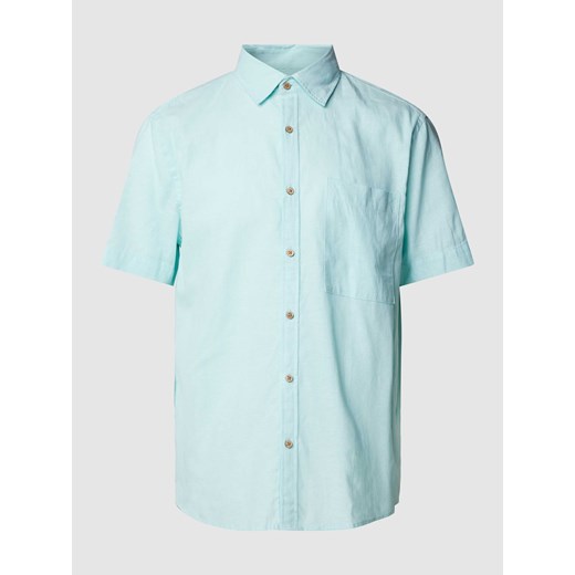 Koszula casualowa z bawełny z kieszenią na piersi ze sklepu Peek&Cloppenburg  w kategorii Koszule męskie - zdjęcie 167791843