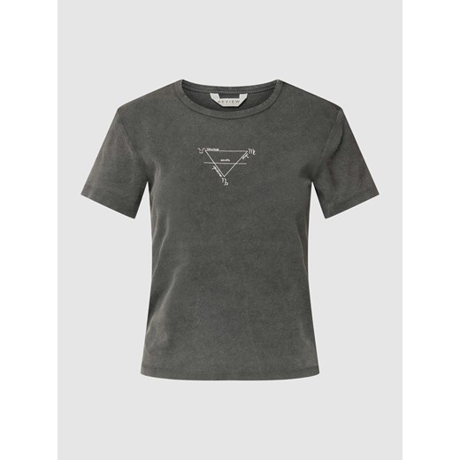 T-shirt z nadrukowanym motywem ze sklepu Peek&Cloppenburg  w kategorii Bluzki damskie - zdjęcie 167792071