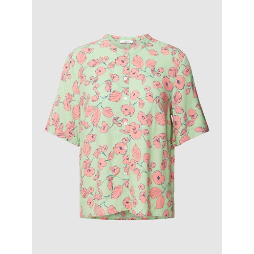 Bluzka z wiskozy z kwiatowym nadrukiem ze sklepu Peek&Cloppenburg  w kategorii Bluzki damskie - zdjęcie 167793184