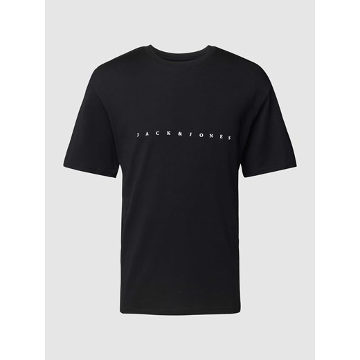 T-shirt z nadrukiem z logo model ‘STAR’ ze sklepu Peek&Cloppenburg  w kategorii T-shirty męskie - zdjęcie 167793272