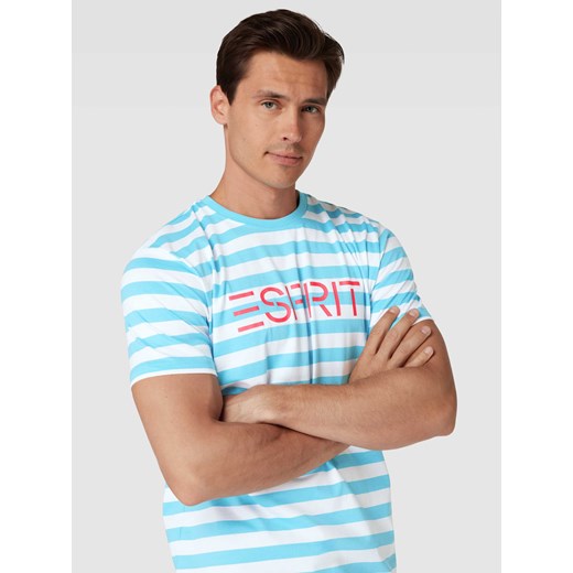 T-shirt męski z okrągłym dekoltem Esprit XXL promocja Peek&Cloppenburg 