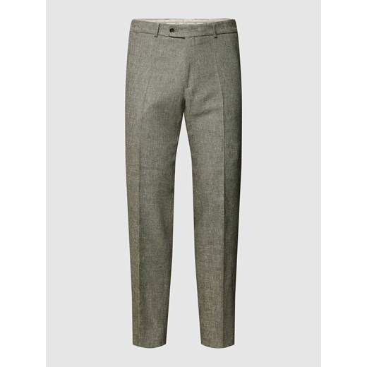 Spodnie do garnituru z delikatnym tkanym wzorem model ‘Shiver’ Carl Gross 54 wyprzedaż Peek&Cloppenburg 