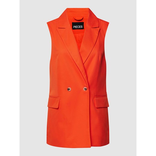 Kamizelka z kołnierzem z połami model ‘TALLY’ Pieces XS Peek&Cloppenburg