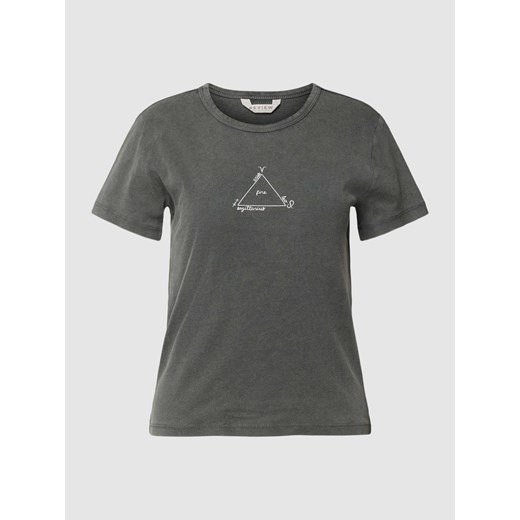 T-shirt z nadrukowanym motywem ze sklepu Peek&Cloppenburg  w kategorii Bluzki damskie - zdjęcie 167794532
