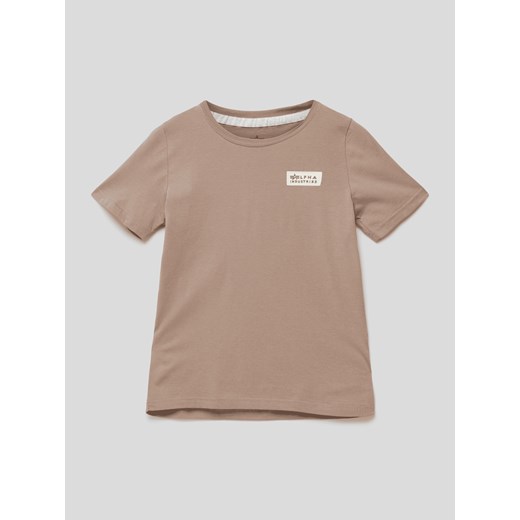 T-shirt z wyhaftowanym logo ze sklepu Peek&Cloppenburg  w kategorii T-shirty chłopięce - zdjęcie 167794560