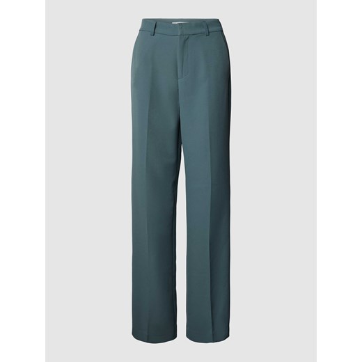 Spodnie materiałowe z zakładkami ze sklepu Peek&Cloppenburg  w kategorii Spodnie damskie - zdjęcie 167794814