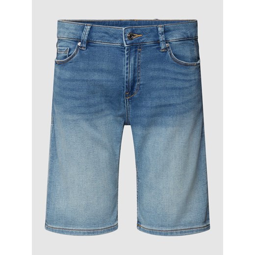 Szorty jeansowe z cieniowaniem model ‘Jogger’ ze sklepu Peek&Cloppenburg  w kategorii Szorty - zdjęcie 167794933