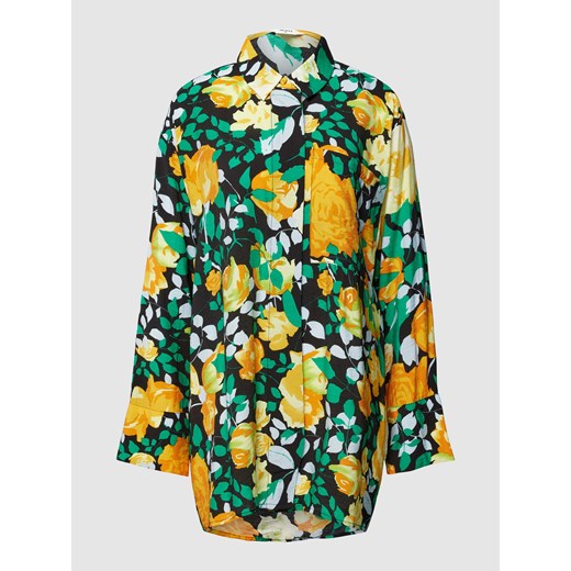 Bluzka z kwiatowym wzorem model ‘Limone’ ze sklepu Peek&Cloppenburg  w kategorii Koszule damskie - zdjęcie 167795464