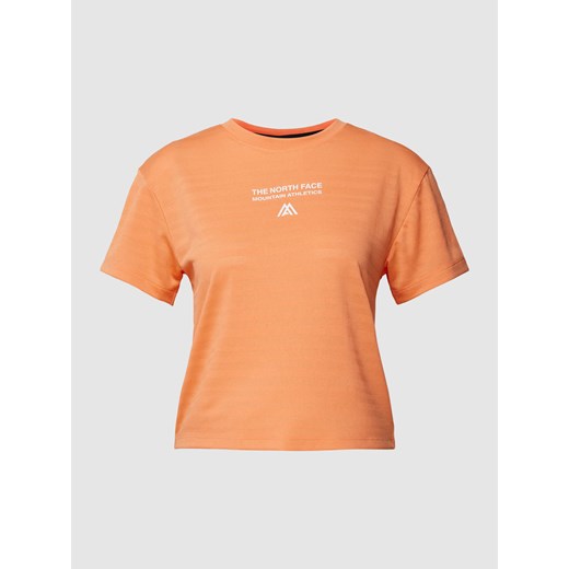 T-shirt krótki z nadrukiem z logo ze sklepu Peek&Cloppenburg  w kategorii Bluzki damskie - zdjęcie 167795474