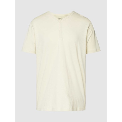 T-shirt z dekoltem serafino ze sklepu Peek&Cloppenburg  w kategorii T-shirty męskie - zdjęcie 167795502