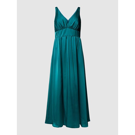 Sukienka wieczorowa PLUS SIZE z dekoltem w serek ze sklepu Peek&Cloppenburg  w kategorii Sukienki - zdjęcie 167795612