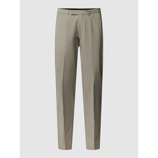 Spodnie materiałowe w kant model ‘PIET’ ze sklepu Peek&Cloppenburg  w kategorii Spodnie męskie - zdjęcie 167795754