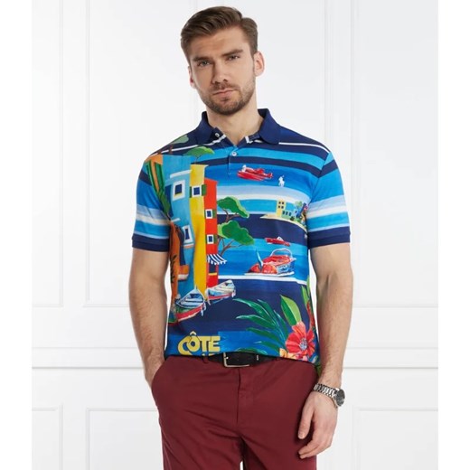 T-shirt męski Polo Ralph Lauren z bawełny wielokolorowy 