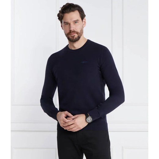 Aeronautica Militare Sweter | Regular Fit ze sklepu Gomez Fashion Store w kategorii Swetry męskie - zdjęcie 167799813