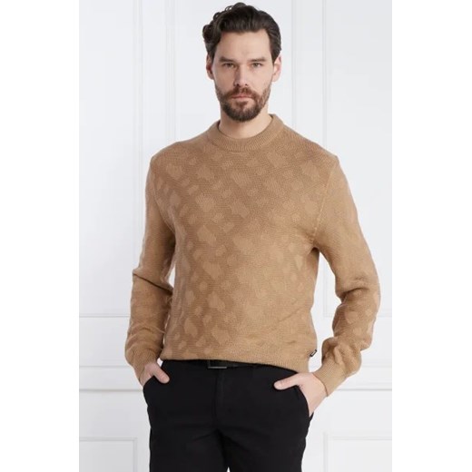 BOSS BLACK Wełniany sweter Palao | Regular Fit XL Gomez Fashion Store promocja