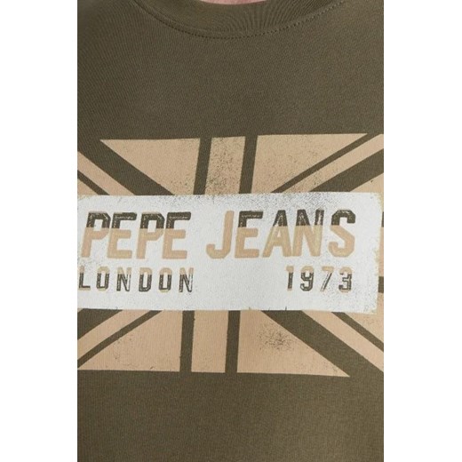 T-shirt męski Pepe Jeans z napisem 