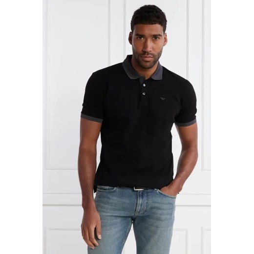 Emporio Armani t-shirt męski czarny casual