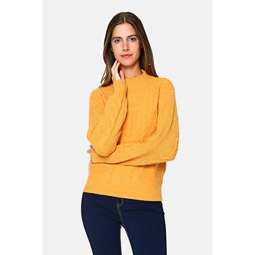 William de Faye Sweter w kolorze żółtym ze sklepu Limango Polska w kategorii Swetry damskie - zdjęcie 167800504