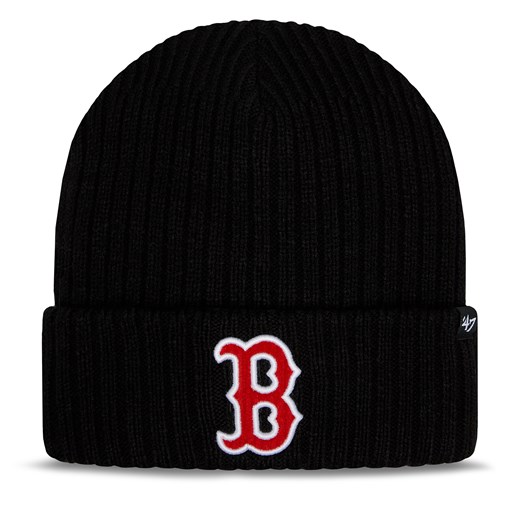 Czapka 47 Brand MLB Boston Red Sox Thick Cord Logo 47 B-THCCK02ACE-BK Black ze sklepu eobuwie.pl w kategorii Czapki zimowe męskie - zdjęcie 167801511