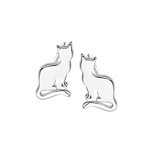 Kolczyki srebrne - koty - Mini ze sklepu YES.pl w kategorii Kolczyki - zdjęcie 167801944