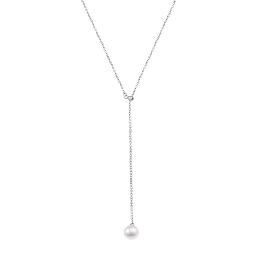 Naszyjnik srebrny z perłami - Pearls ze sklepu YES.pl w kategorii Naszyjniki - zdjęcie 167803672