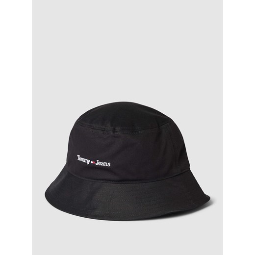 Czapka typu bucket hat z wyhaftowanym logo model ‘SPORT’ ze sklepu Peek&Cloppenburg  w kategorii Kapelusze damskie - zdjęcie 167808000