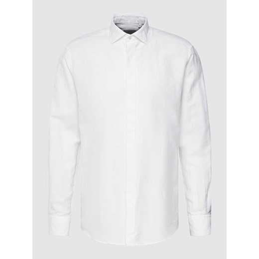 Koszula premium z dodatkiem lnu premium model ‘Kent’ ze sklepu Peek&Cloppenburg  w kategorii Koszule męskie - zdjęcie 167809652