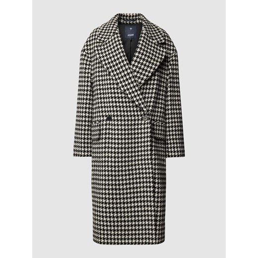 Płaszcz ze wzorem w pepitkę ze sklepu Peek&Cloppenburg  w kategorii Płaszcze damskie - zdjęcie 167810300
