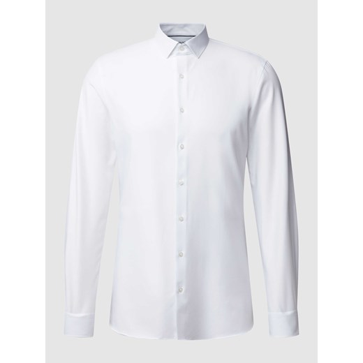 Koszula biznesowa o kroju slim fit z kołnierzykiem typu cutaway model ‘Modern Kent’ ze sklepu Peek&Cloppenburg  w kategorii Koszule męskie - zdjęcie 167810762