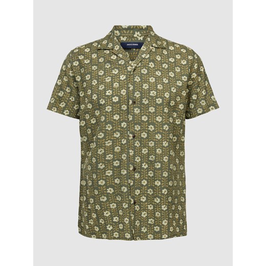Koszula casualowa z nadrukiem na całej powierzchni model ‘BLULANDON’ ze sklepu Peek&Cloppenburg  w kategorii Koszule męskie - zdjęcie 167811154