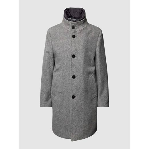 Krótki płaszcz z mieszanki wełny model ‘Christopher’ ze sklepu Peek&Cloppenburg  w kategorii Płaszcze męskie - zdjęcie 167811602