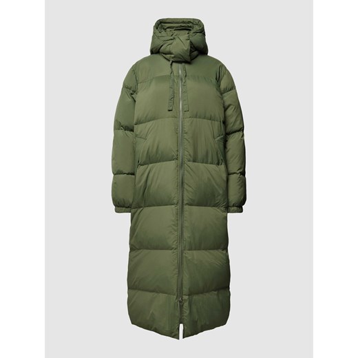Płaszcz pikowany z kapturem ze sklepu Peek&Cloppenburg  w kategorii Płaszcze damskie - zdjęcie 167812234