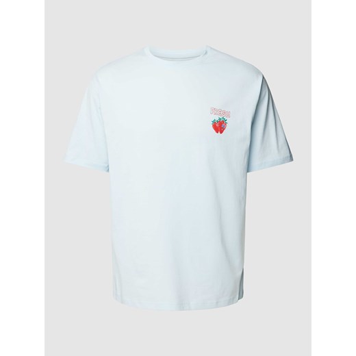 T-shirt z nadrukiem z logo ze sklepu Peek&Cloppenburg  w kategorii T-shirty męskie - zdjęcie 167812613