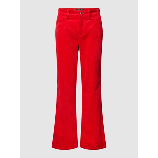 Spodnie sztruksowe z poszerzaną nogawką i 5 kieszeniami model ‘FRANCESCA’ Cambio 40 okazyjna cena Peek&Cloppenburg 