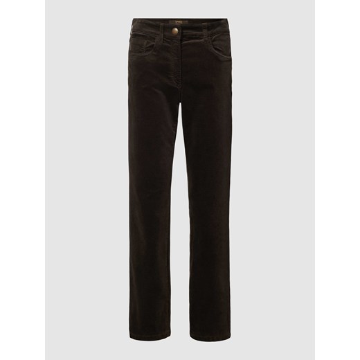 Spodnie sztruksowe z 5 kieszeniami model ‘CORA’ ze sklepu Peek&Cloppenburg  w kategorii Jeansy damskie - zdjęcie 167813714
