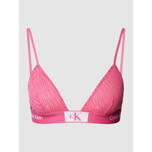 Biustonosz różowy Calvin Klein Underwear 