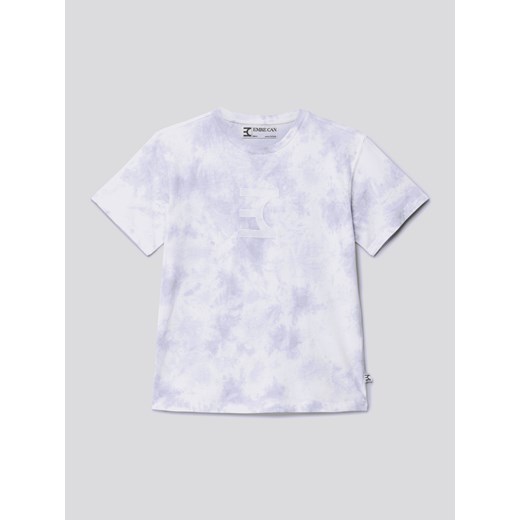 T-shirt z efektem batiku ze sklepu Peek&Cloppenburg  w kategorii T-shirty chłopięce - zdjęcie 167814511