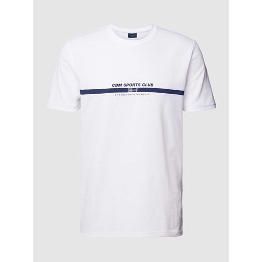 T-shirt z nadrukiem z przodu ze sklepu Peek&Cloppenburg  w kategorii T-shirty męskie - zdjęcie 167814643