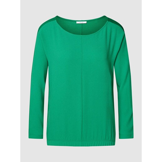 Bluzka z długim rękawem i elastycznym pasem model ‘Sarion’ ze sklepu Peek&Cloppenburg  w kategorii Bluzki damskie - zdjęcie 167814872