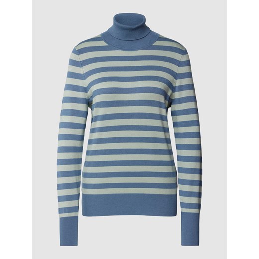 Bluzka z długim rękawem i golfem ze sklepu Peek&Cloppenburg  w kategorii Swetry damskie - zdjęcie 167815261