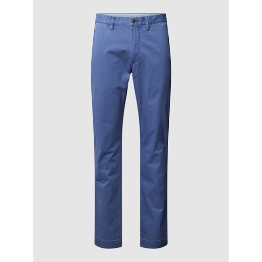 Spodnie materiałowe w jednolitym kolorze ze sklepu Peek&Cloppenburg  w kategorii Spodnie męskie - zdjęcie 167815272
