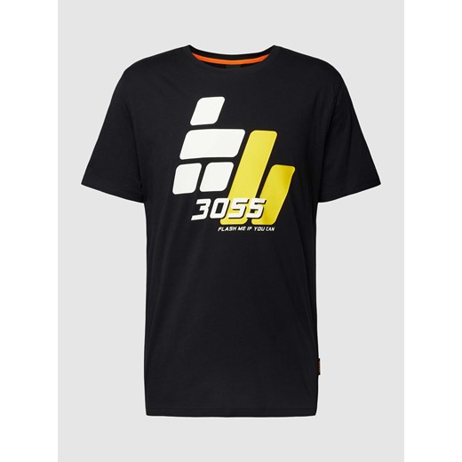 T-shirt z nadrukiem z logo ze sklepu Peek&Cloppenburg  w kategorii T-shirty męskie - zdjęcie 167815391