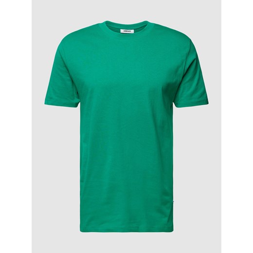 T-shirt z czystej bawełny z detalem z logo ze sklepu Peek&Cloppenburg  w kategorii T-shirty męskie - zdjęcie 167816250